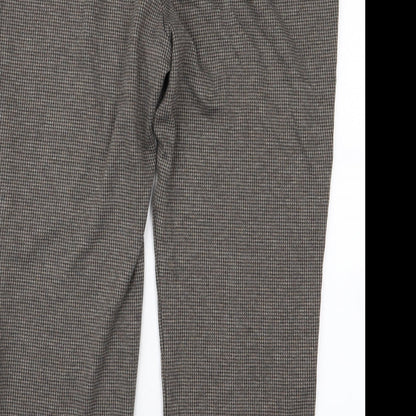bonmrache Womens Brown   Trousers  Size 14 L20 in
