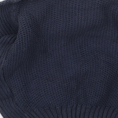 Brand and care label for F&F Blue Jacket, size 12, Months