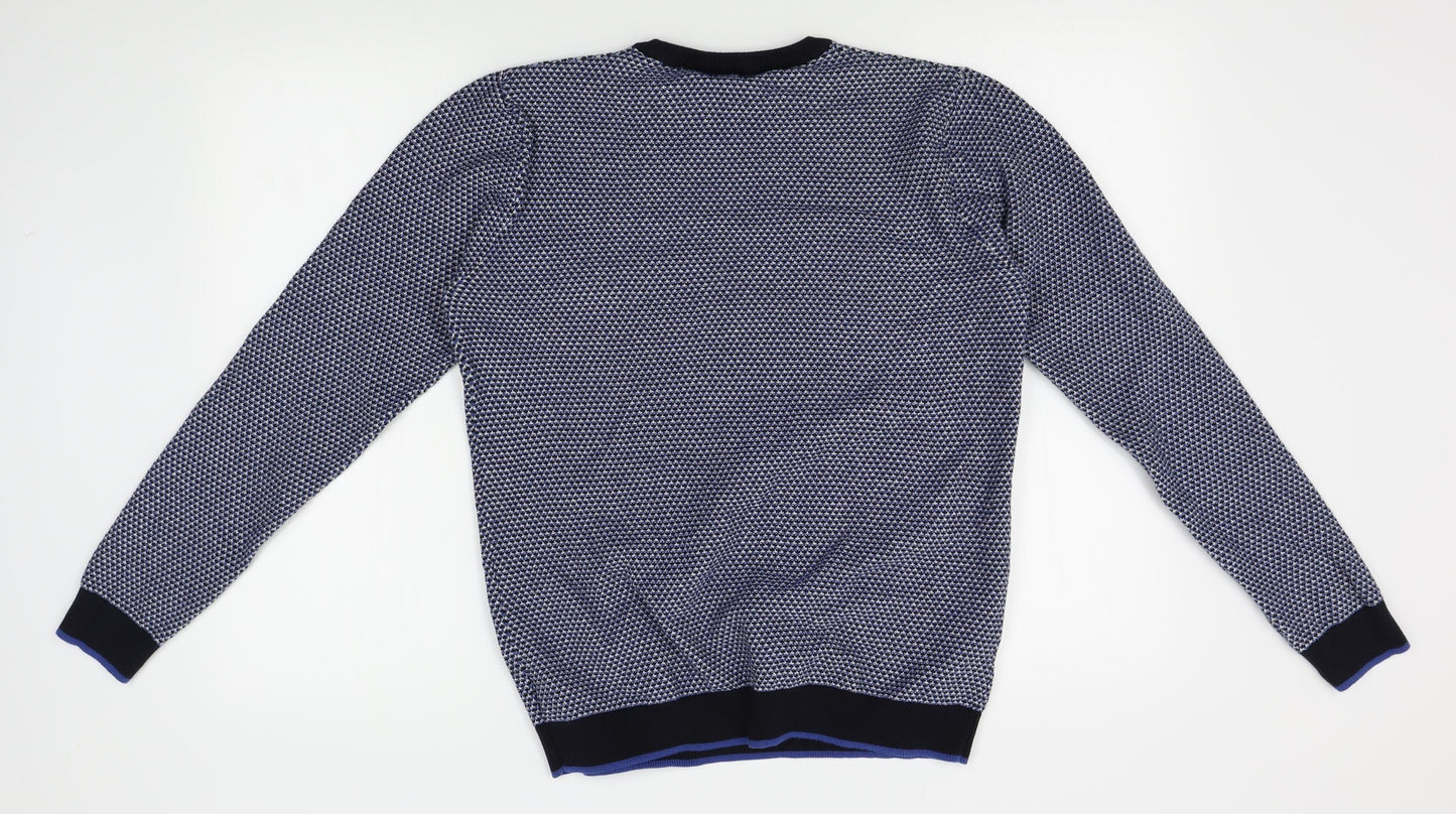 Womens UK Size M NEXT Blue Pullover Jumper