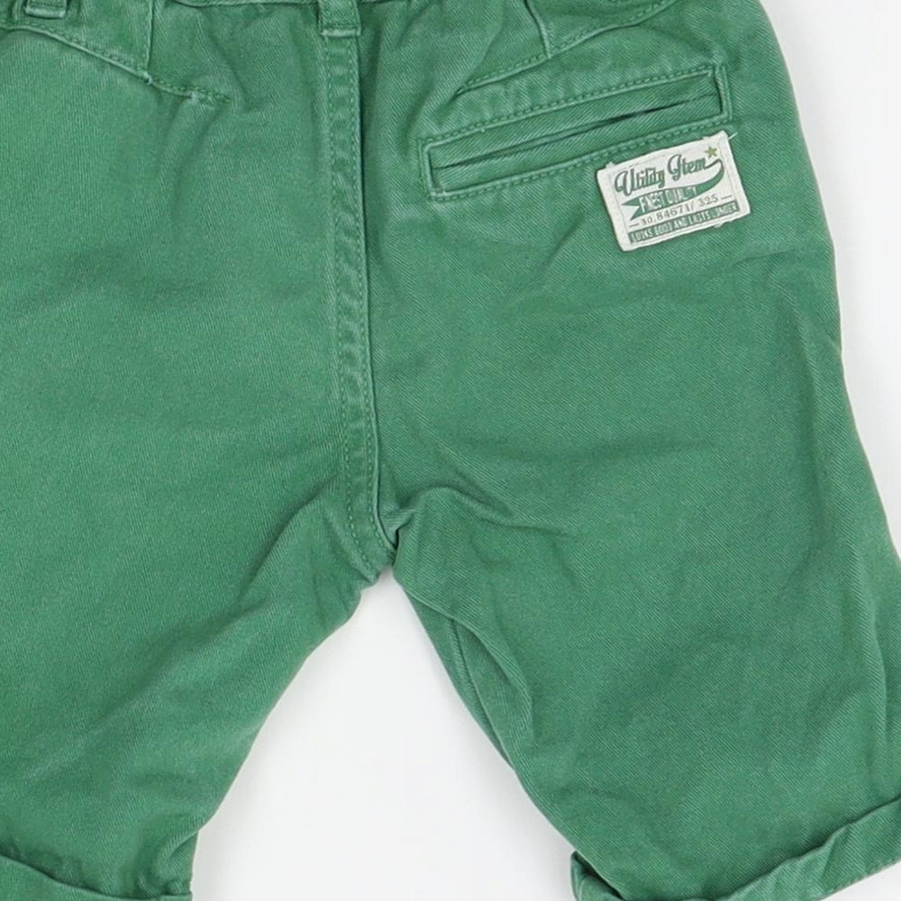 F&F Boys Green   Straight Jeans Size 2 Years