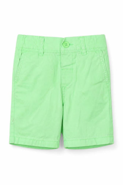 Front view of Marks & Spencer Baby Green Jeans, size 18-24, Months