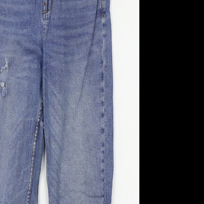 Oasis Womens Blue   Straight Jeans Size 10 L26 in