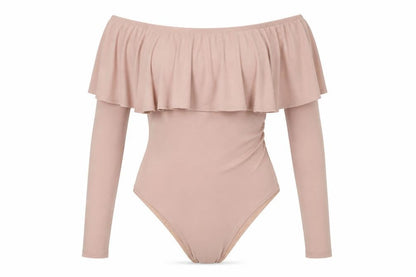 Womens UK Size 10 New Look One-Piece Pink Leotard