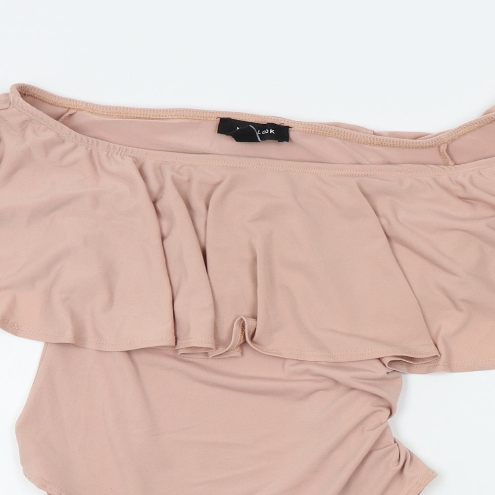 New Look Womens Pink   Leotard One-Piece Size 10