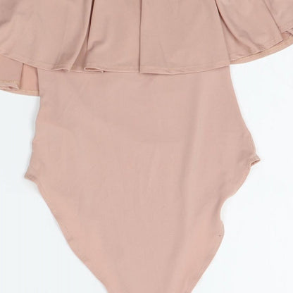 New Look Womens Pink   Leotard One-Piece Size 10