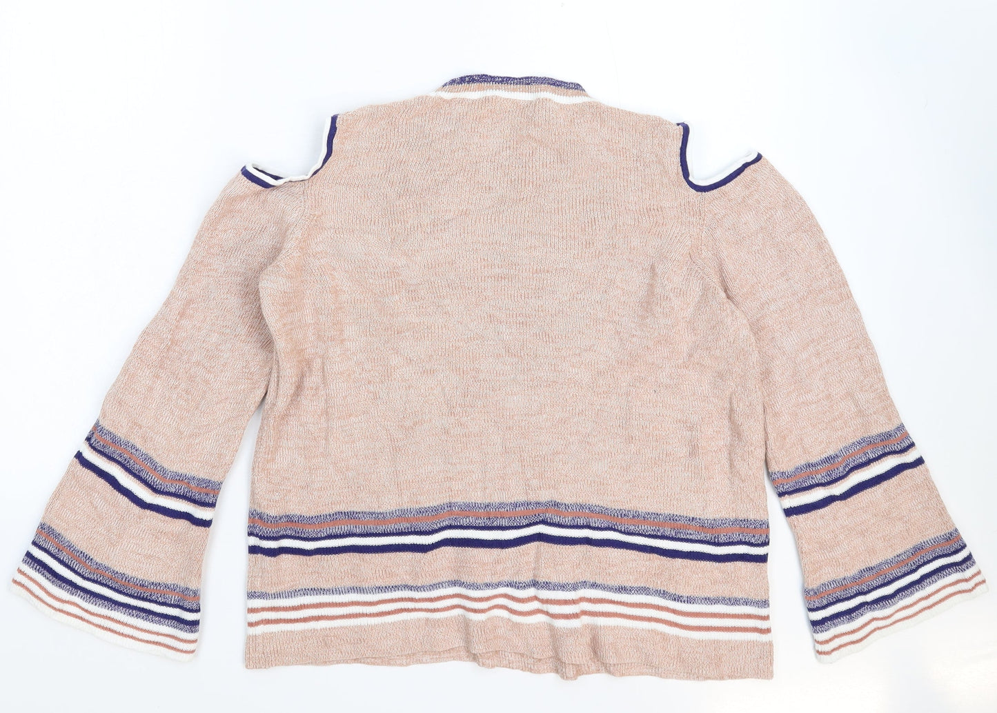 Womens UK Size 18 Papaya Beige Pullover Jumper