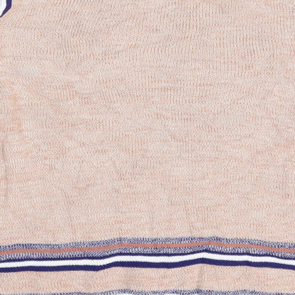 Womens UK Size 18 Papaya Beige Pullover Jumper