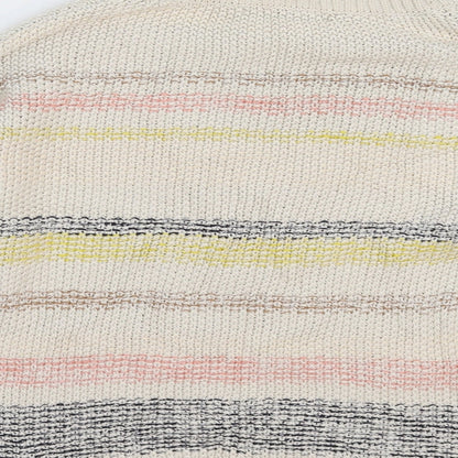George Womens Multicoloured Striped Knit Pullover Jumper Size 12