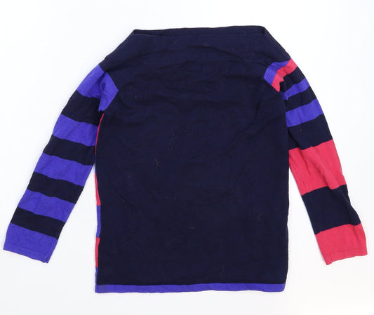 Womens UK Size 6 NEXT Multicoloured Pullover Jumper