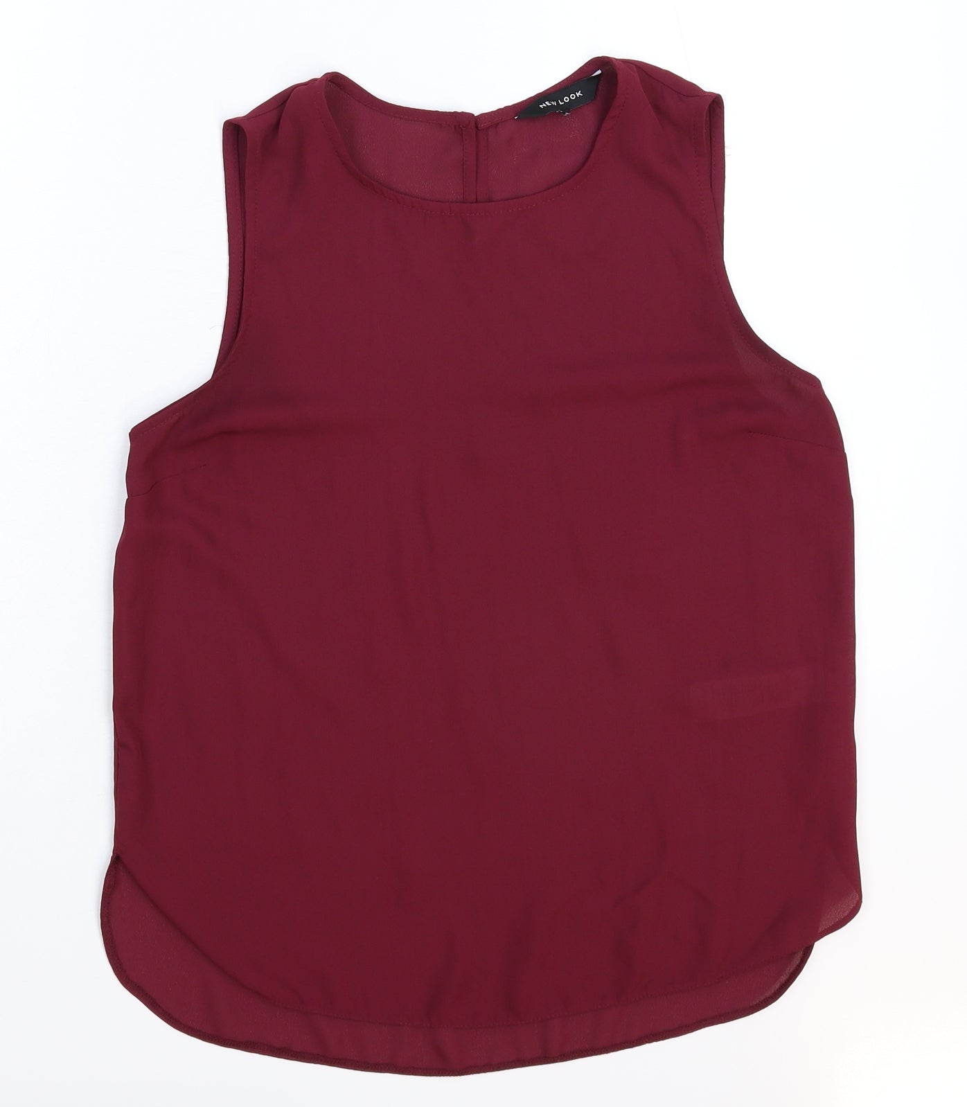 Womens UK Size 10 New Look Purple Basic Tank