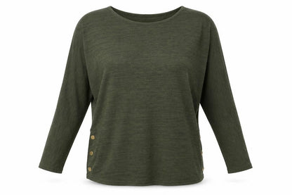 Womens UK Size S New Look Green Pullover Jumper