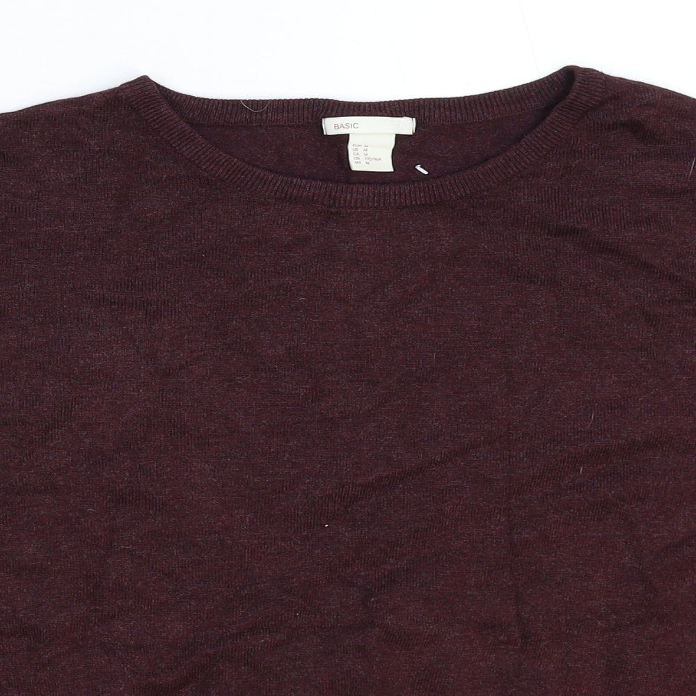 Womens UK Size M H&M Brown Pullover Jumper