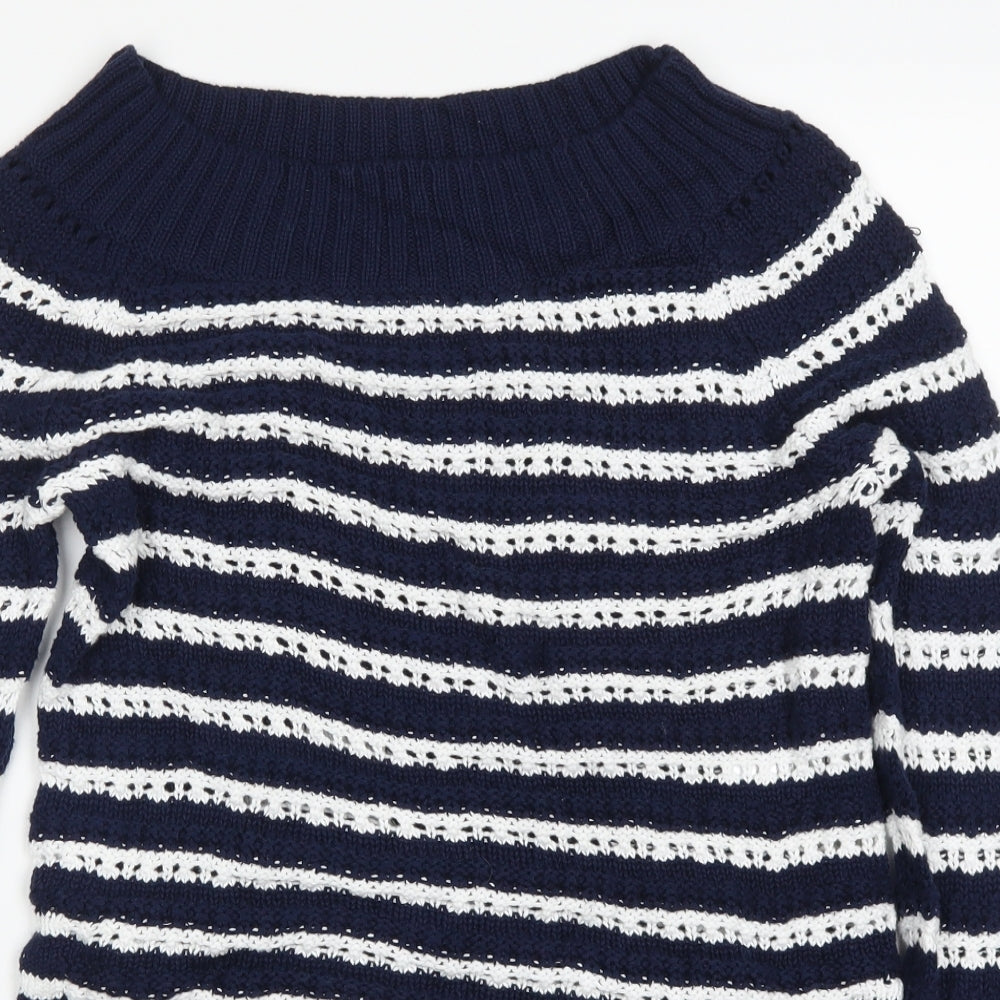 Womens UK Size S Find Blue Pullover Jumper
