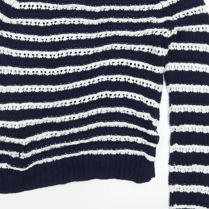 Womens UK Size S Find Blue Pullover Jumper