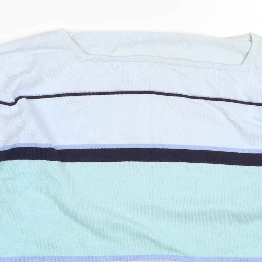 Womens UK Size 14 Preworn Blue Pullover Jumper