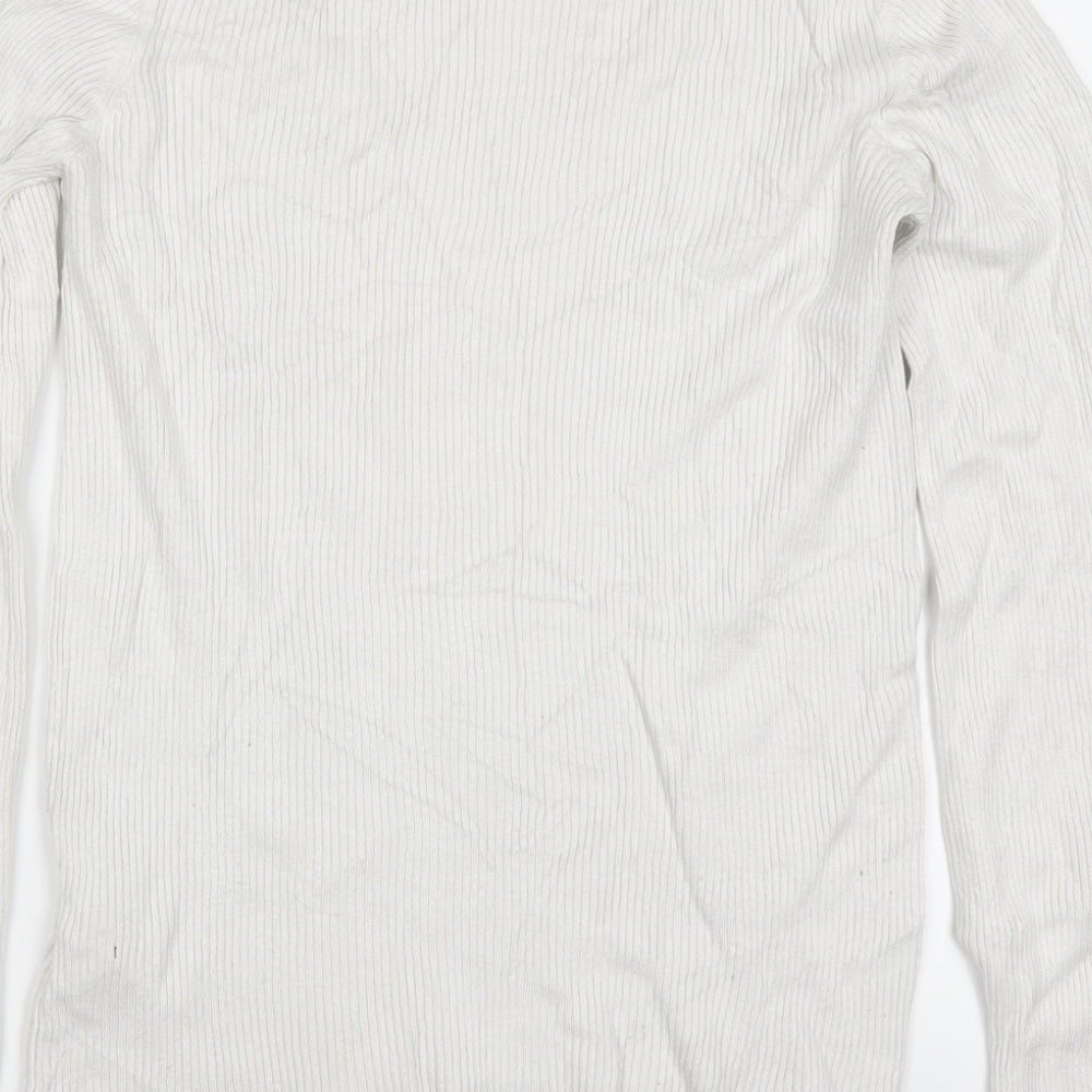 F&F Womens White   Pullover Jumper Size 14