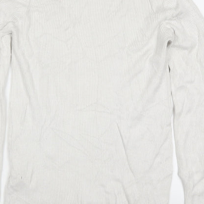 F&F Womens White   Pullover Jumper Size 14