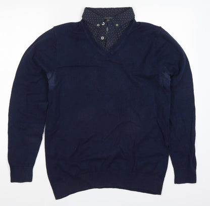 NEXT Mens Blue   Pullover Jumper Size M