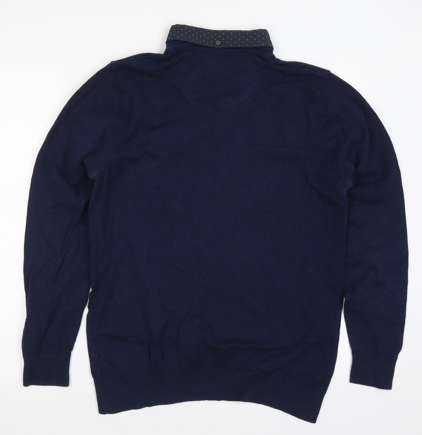 NEXT Mens Blue   Pullover Jumper Size M