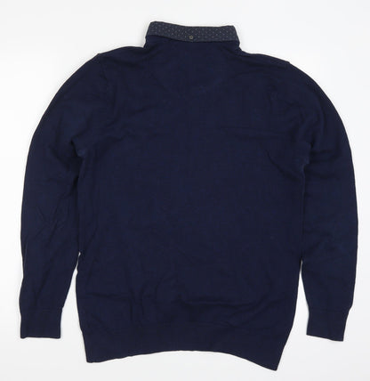 NEXT Mens Blue   Pullover Jumper Size M