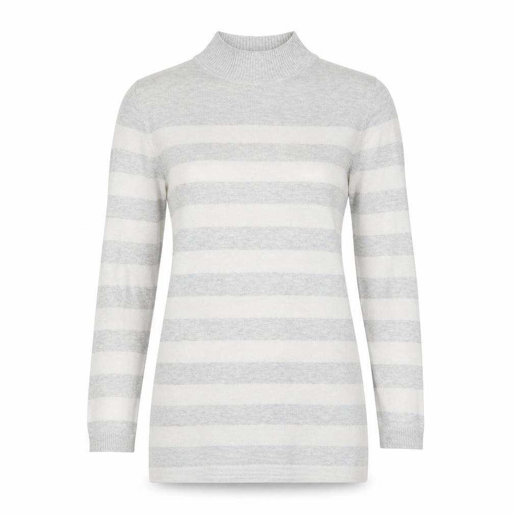 Womens UK Size 10 Atmosphere Grey Pullover Jumper