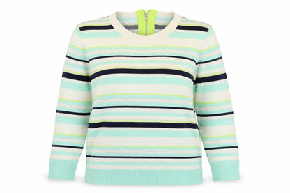 Womens UK Size S Oasis Blue Pullover Jumper