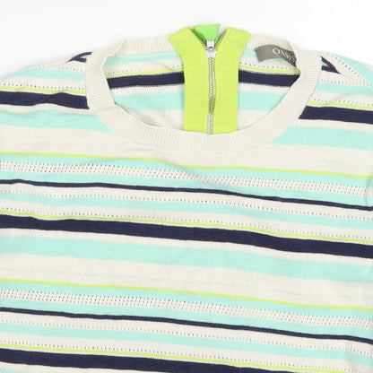 Womens UK Size S Oasis Blue Pullover Jumper
