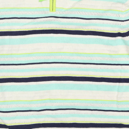 Womens UK Size S Oasis Blue Pullover Jumper
