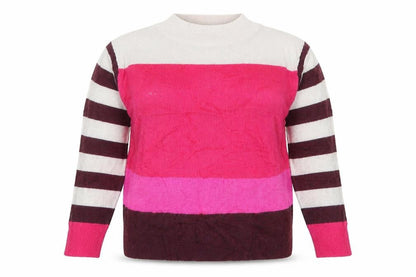 Womens UK Size 12 Roman Pink Pullover Jumper