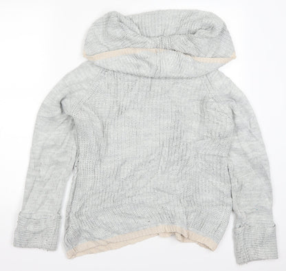 Womens UK Size M Oasis Grey Pullover Jumper