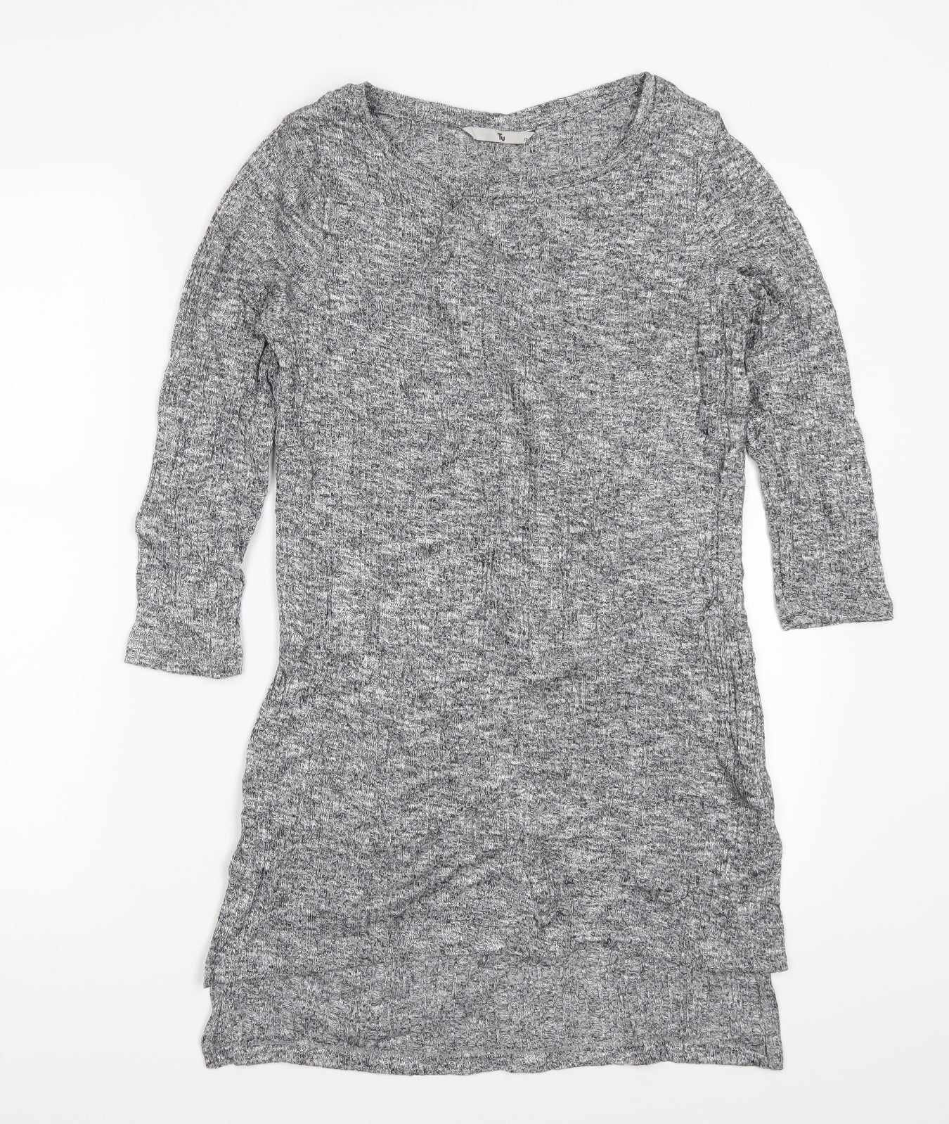 TU Womens Grey   Basic T-Shirt Size 10