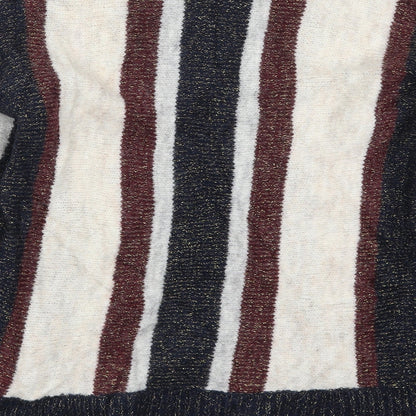 Womens UK Size M VERO MODA Blue Pullover Jumper
