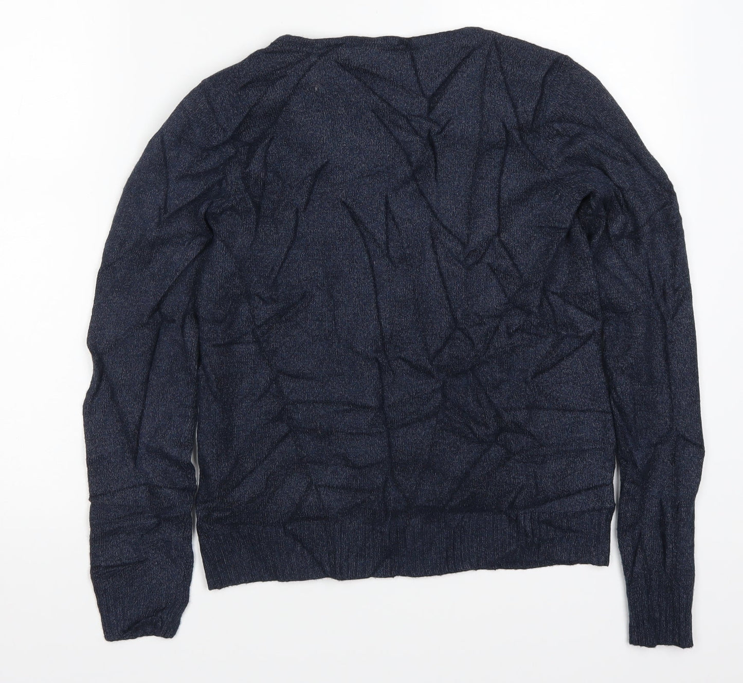Womens UK Size XS VILA Blue Pullover Jumper