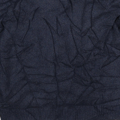 Womens UK Size XS VILA Blue Pullover Jumper