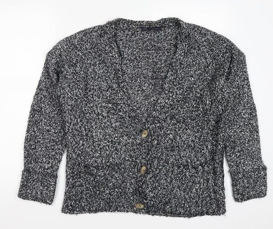 Womens UK Size M Marks and Spencer Blue Cardigan Jumper