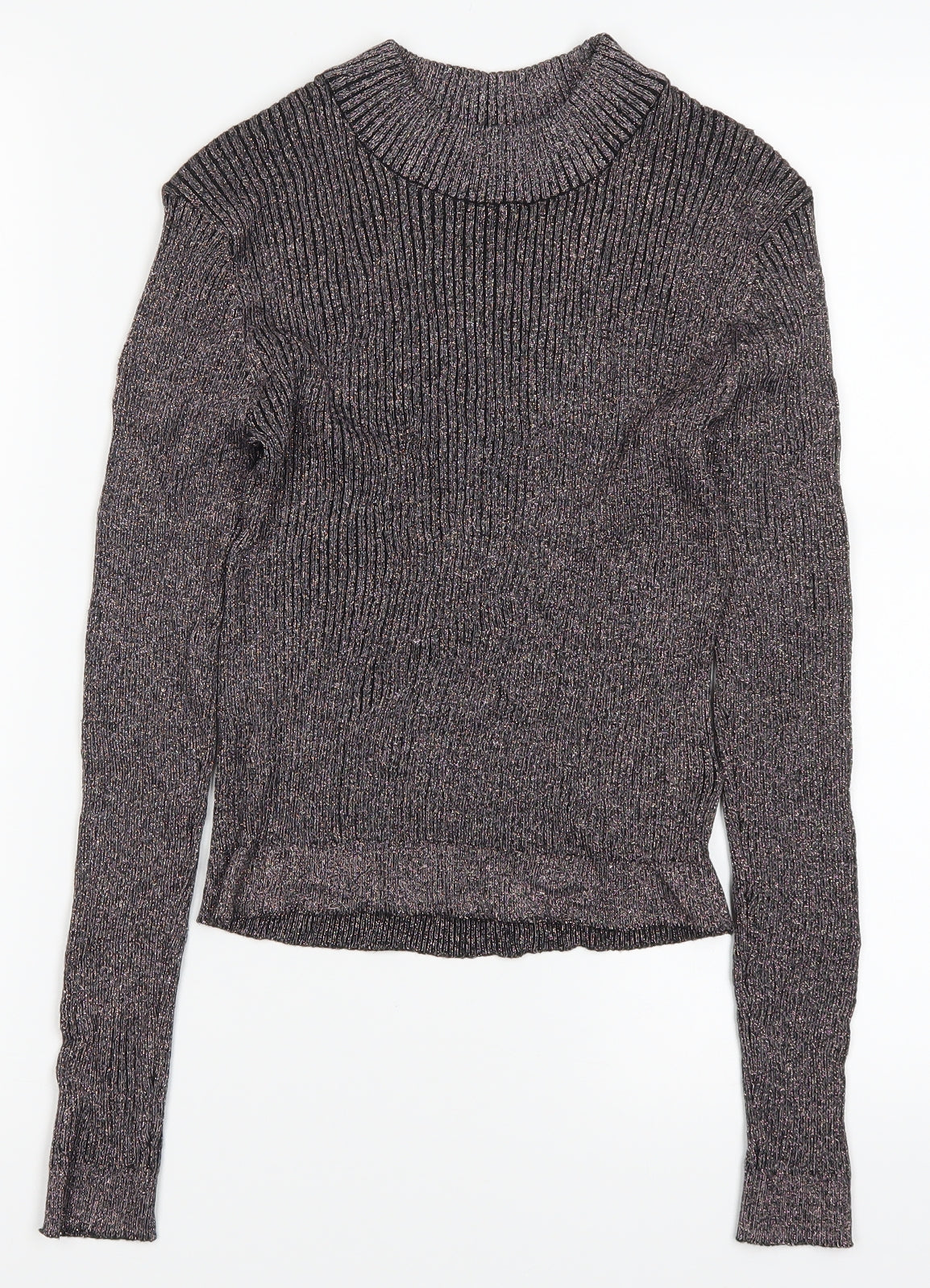 Womens UK Size M H&M Purple Pullover Jumper