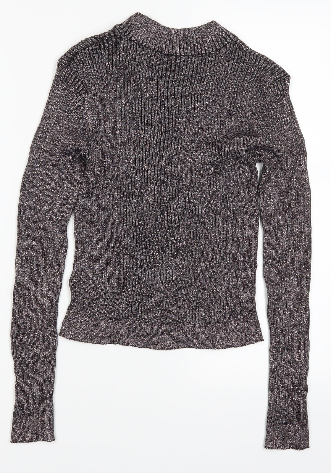 Womens UK Size M H&M Purple Pullover Jumper