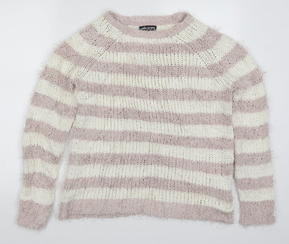 Womens UK Size 14 Debenhams Pink Pullover Jumper