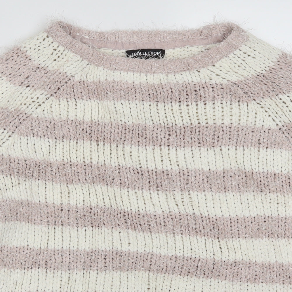 Womens UK Size 14 Debenhams Pink Pullover Jumper