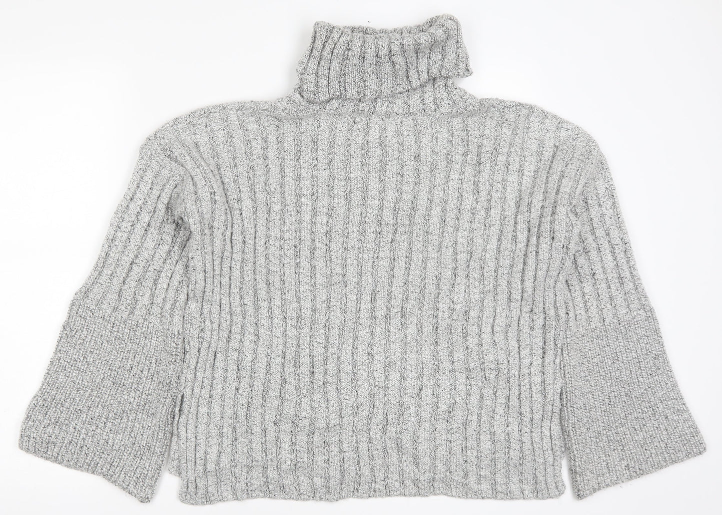 Womens UK Size 8 Topshop Grey Pullover Jumper