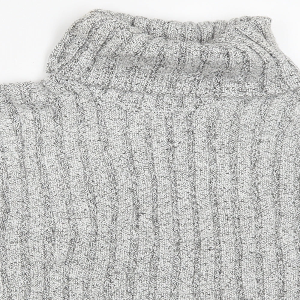 Womens UK Size 8 Topshop Grey Pullover Jumper