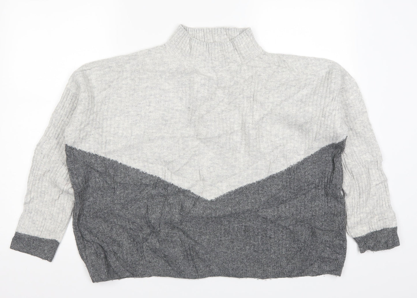 Womens UK Size M Marks and Spencer Grey Pullover Jumper