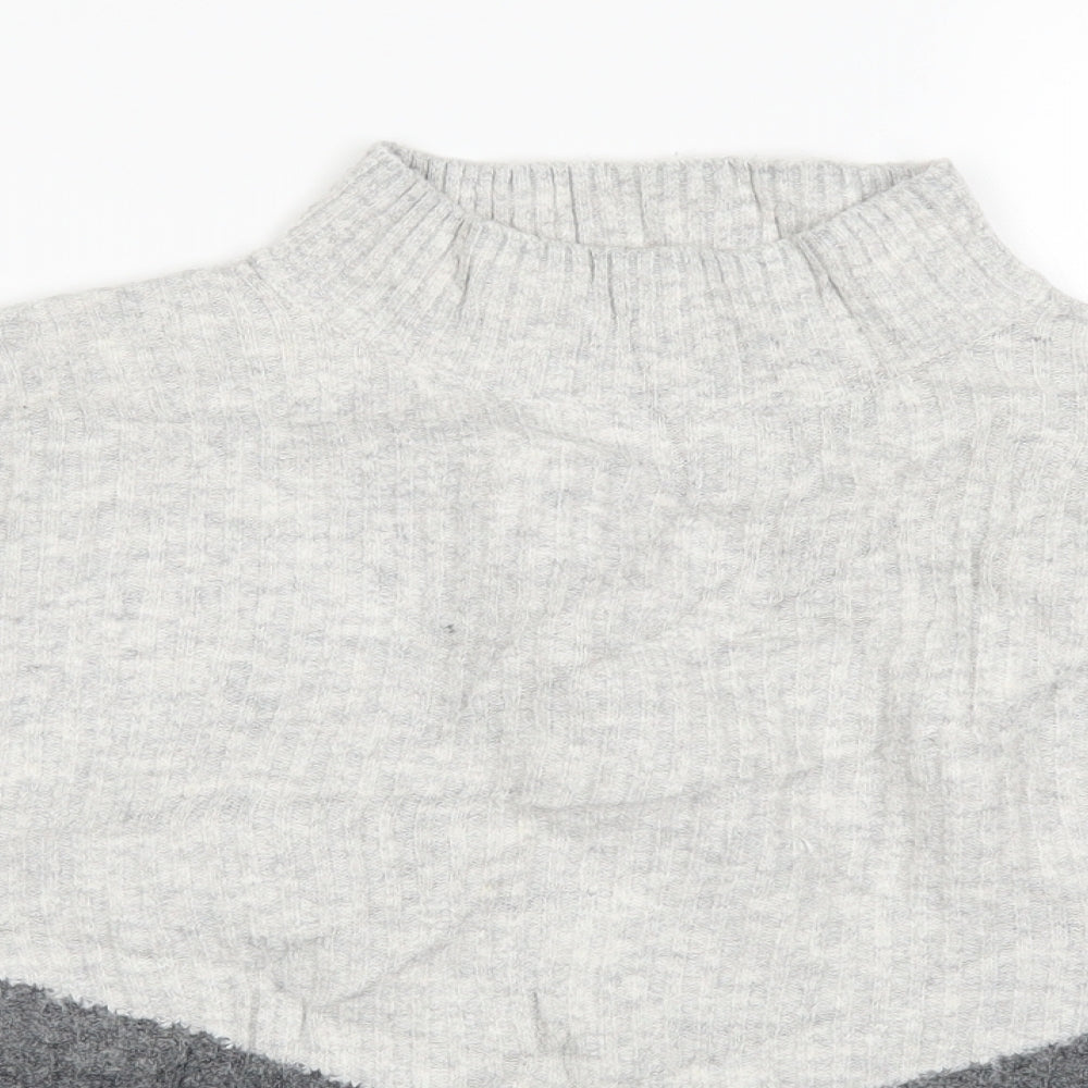 Womens UK Size M Marks and Spencer Grey Pullover Jumper