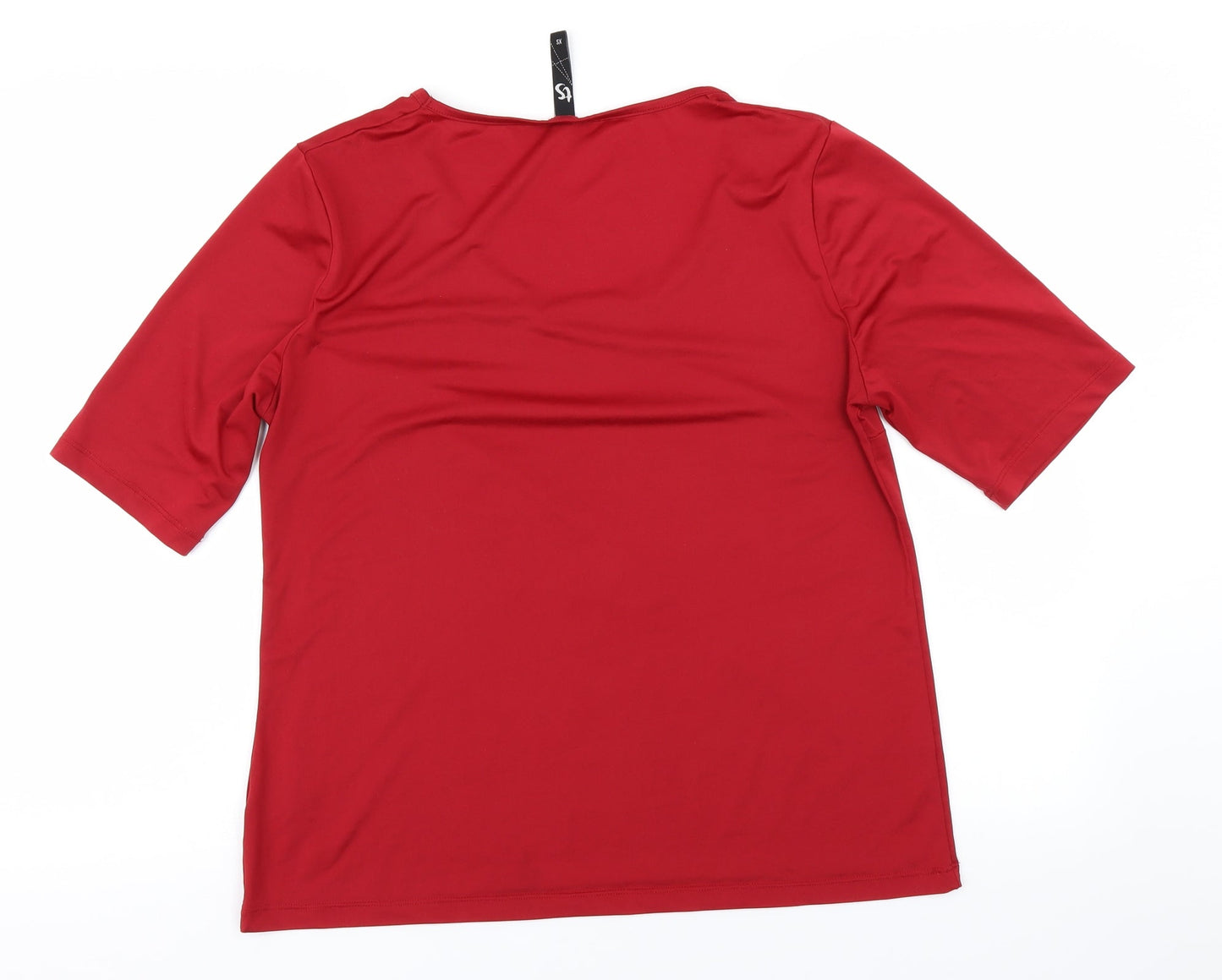 TS Womens Red   Basic T-Shirt Size XS