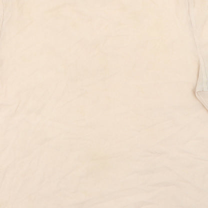 Womens UK Size 10 Misspap Pink Basic T-Shirt