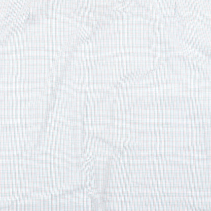 George Womens Blue Check  Basic Button-Up Size 18