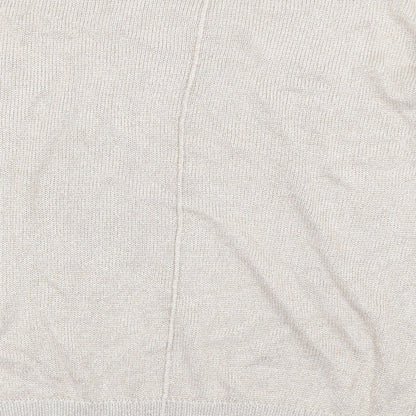 Womens UK Size L Wallis Gold Pullover Jumper