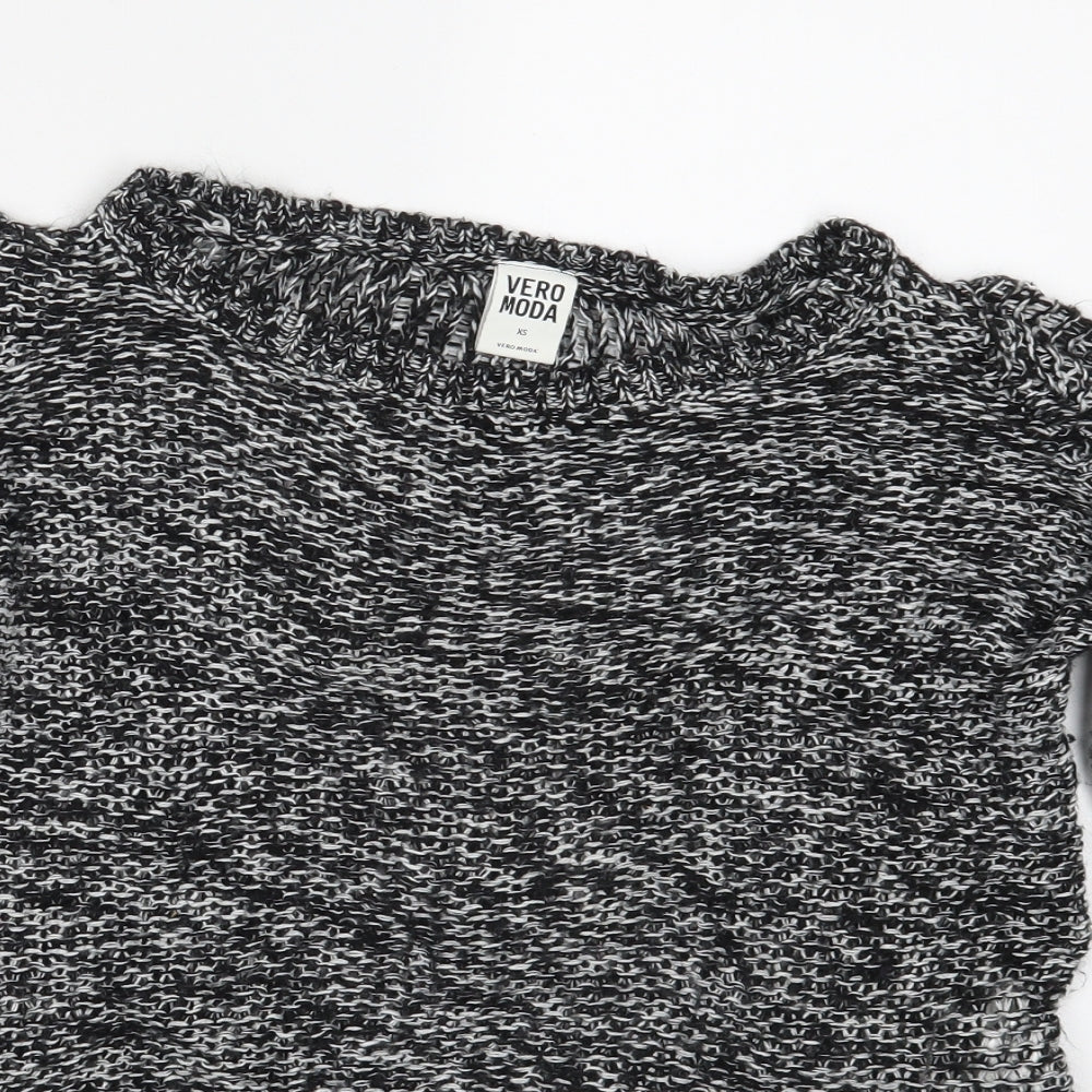 Womens UK Size XS Vera Moda Grey Pullover Jumper