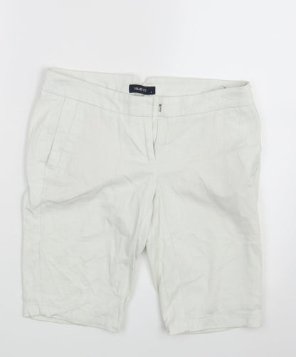 Smart Set  Womens Ivory   Chino Shorts Size 4