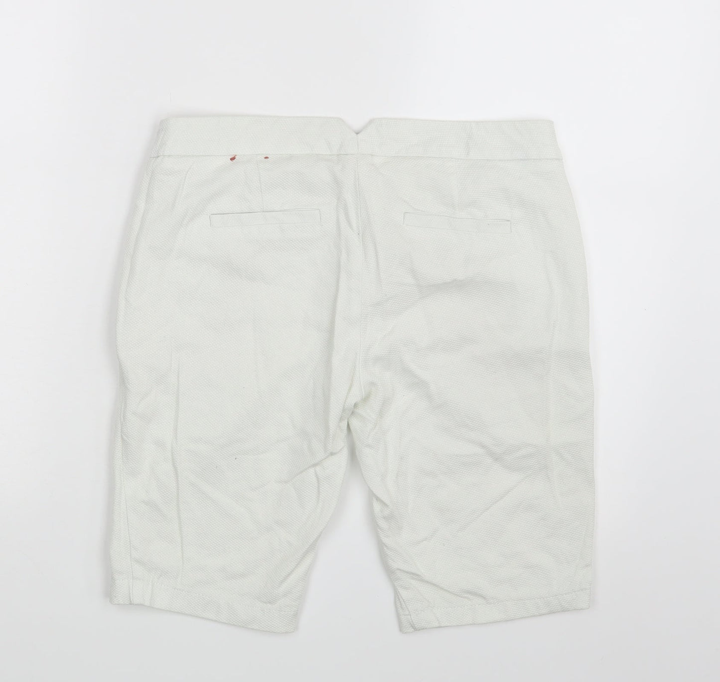 Smart Set  Womens Ivory   Chino Shorts Size 4